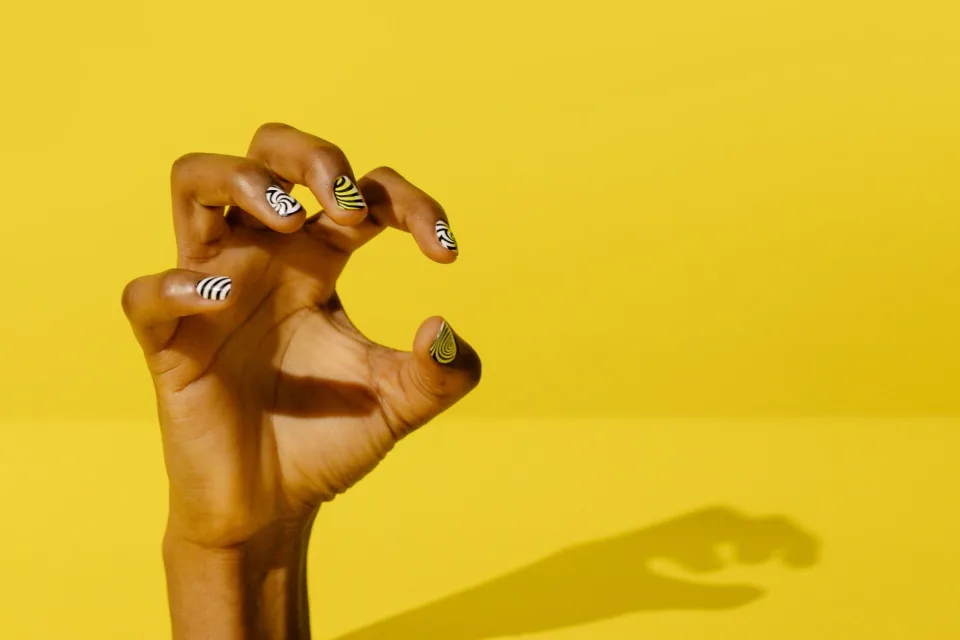 Mẫu nail sơn gel một màu